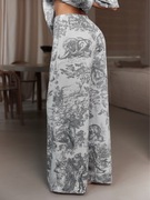 UNÁMI Jedwabna piżama – koszula + spodnie