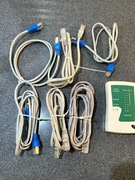 TESTER SIECIOWY KABLI ZACISKARKA WCISKACZ RJ45 KOŃCÓWKI