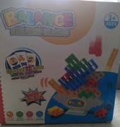 Układanka balansujące klocki gra logiczna.