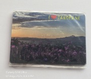 Magnes na lodówkę ZAKOPANE Tatry Giewont Rysy Krokusy Poronin Nowy Targ(12)