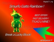Roblox Break a Lucky Block! 3xSmurfo Gatto 3m/s !!! NAJTANIEJ !