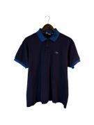 Koszulka polo Lacoste granatowa z logiem 2XL