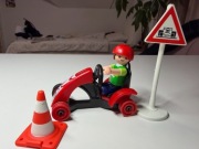 Playmobil wyścigi gokartów 70428