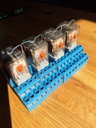 Przekaźniki Finder 55.34  gniazda 94.44 24V