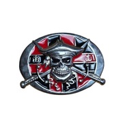 Klamra Do Paska Pirate Skull Pirat Czaszka