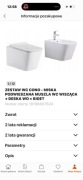 Bidet z toaletą 