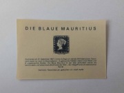 Mauritius** królowa Wiktoria – napis: „POCZTA” /imp,ms/