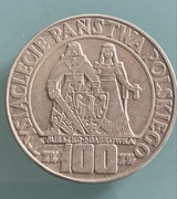 Moneta 100 złotych 1966 Mieszko Dąbrówka 