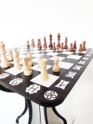 STOLIK SZACHOWY,KAWOWY, SZACHY, ŁAWA