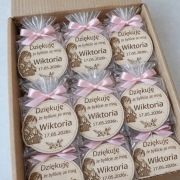 Podziękowania dla gości komunijne.