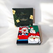 4-pak świątecznych skarpet męskich, zestaw prezentowy 40-46