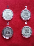 Moneta kolekcjonerska Mapka 200zł 1974 XXX - lecie PRL Ag625