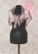 Chusta, szalik damski w kratę 