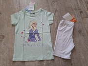 T-shirt Elza z Krainy Lodu + getry/ kolarki - rozm 110