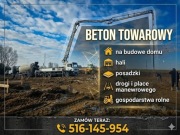 Beton, piasek, żwir: budowa domu, magazynów, wylewki, posadzki  516 145 954