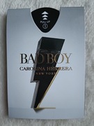 Carolina Herrera Bad Boy Edt karteletka 0.3 ml