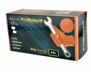 Rękawice ProMates Grip Orange 50 szt. M, L, XL, XXL