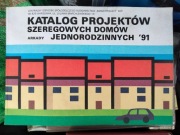 Katalog projektów szeregowych domów jednorodzinnych '91 