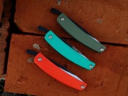 "Iron Folder" Nóż Składany Ręcznie Robiony Custom Knifemaking Polska 