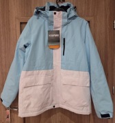 Yeefine Kurtka Damska Narciarska Snowboardowa, Rozmiar-L