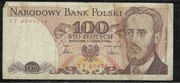 Polska  PRL100 zł   Seria ST