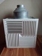 Skrzynka rozprężna 623x623mm, izolowana + redukcja tłoczona 250/160