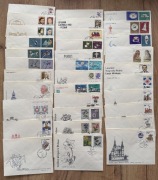 koperty FDC niepełny rocznik 1990