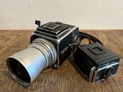 Hasselblad 500C + kaseta A12 + kaseta A16 + Distagon 50mm f/4