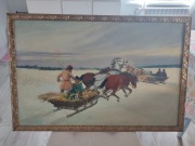 Obraz Kossaka, kopia z lat '70-'80