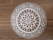 SERWETKA WYKONANA  NA SZYDEŁKU śr 17 cm (1)