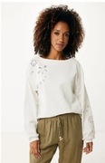 MEXX Bluza biała markowa 100% bawełna haft MEXX.
