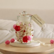 Afirmacje na pieniądze - Lily | Słoik z karteczkami | Rękodzieło