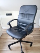 fotel biurowy ikea kółka silikonowe/kauczukowe