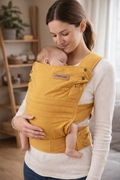 Nosidełko Marsupi Classic 2.0 S/M musztardowe ergonomiczne chusta