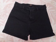 Czarne szorty F&F rozmiar S (36), nowe bez metki