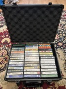 Walizka pełna kaset ! Mega zestaw z unikatami lat 70/80/90