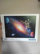 Puzzle Kosmos Stacja Kosmiczna Clementani 500 elementów 