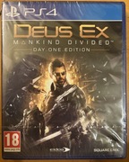 Deus Ex Mankind Divided Day One Edition, PS4, Folia