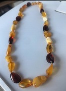 Naszyjnik z bursztynem baltyckim 