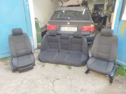 BMW e39 wnętrze czarne welurowe [Grzane Fotele]