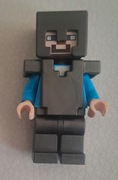 Figurka Lego Steve Netherytowa zbroja Minecraft