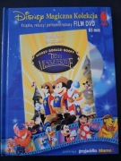 Mickey, Donald, Goofyv- Trzej Muszkieterowie - DVD+ksiązka PL
