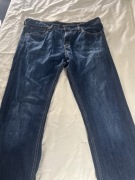 Podnie meski Levis 527 blue jeans W 33 L 34 