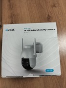 Zewnętrzna kamera PTZ 2K. Panel solarny 