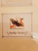 Rwanda 1973 Mi  blok 30 B CIĘTY owady  idealna pozycja