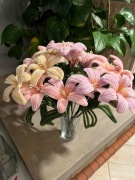 Własnoręcznie robione kwiaty 