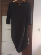 Czarna długa sukienka na codzień rozmiar S