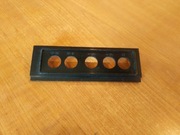 UNITRA ZRK radiomagnetofon RMS 404 obudowa wkładka osłona gniazd DIN