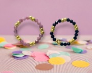 2 x Pierścionek z  Turmalinu  