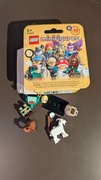 Minifigurka LEGO COL25-5 Goatherd, Pasterz z kozą, Seria 25